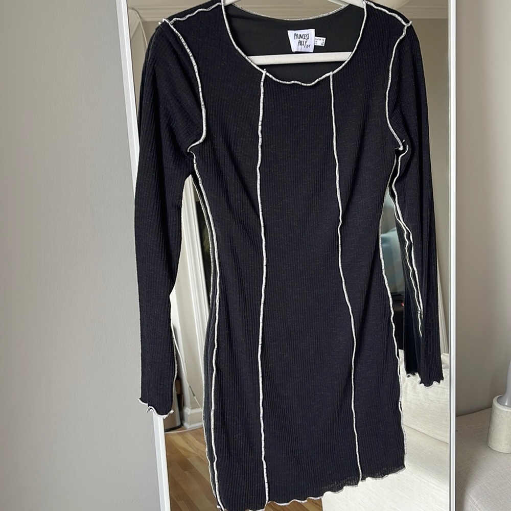 Princess Polly Black Mini Dress